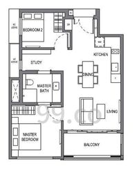 Parksuites (D10), Apartment #607543681